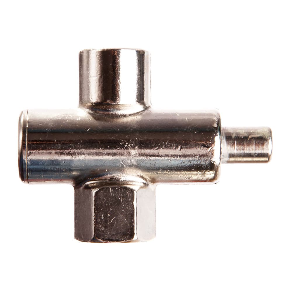 Druckknopfhahn für Gas