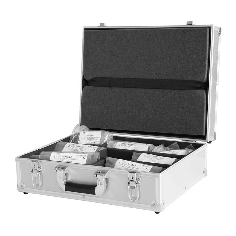 Koffer mit Schnellverschlusskappen-Set