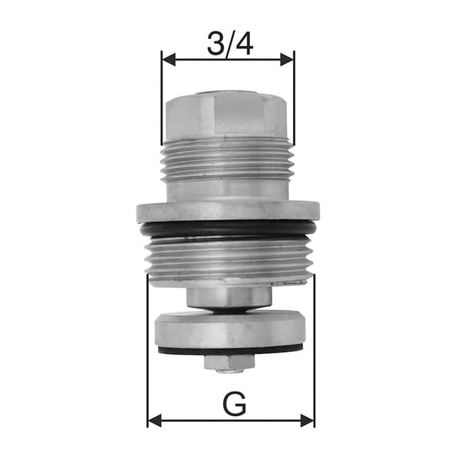 Oberteil zu UP-Ventil Similor