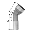 sudoFIT INDUSTRIE-Bogen 45°