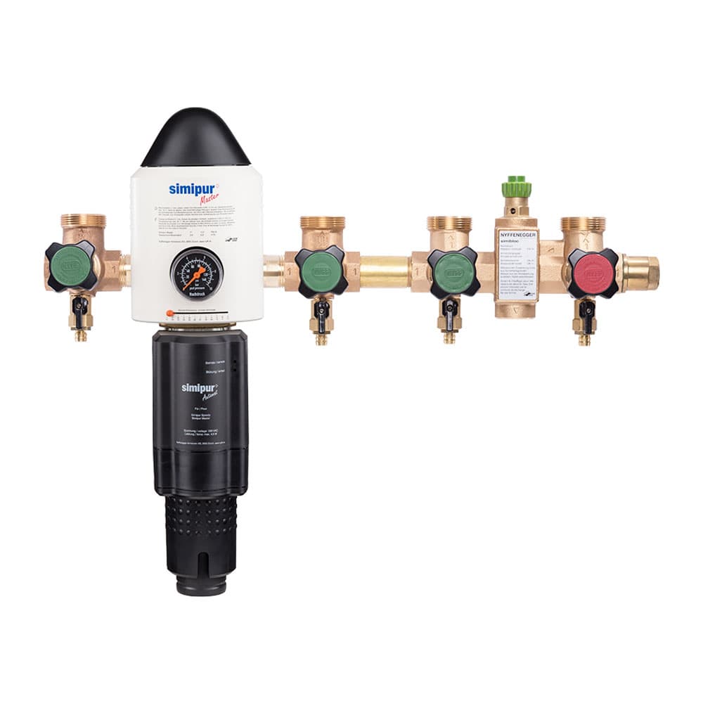 Verteilbatterie Simibloc Master Automat PN16, rückspülbar