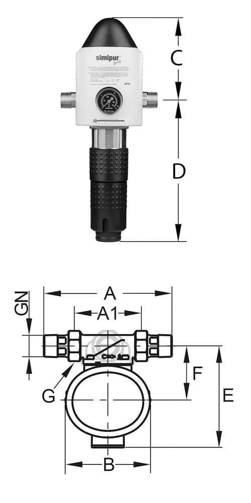 Feinfilter Simipur Speedy