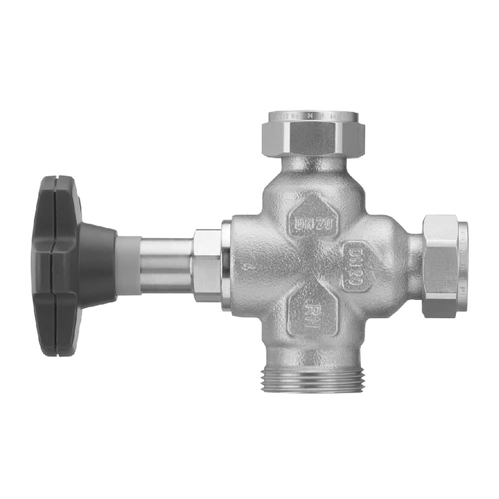 Verteilventil ohne Verschraubung