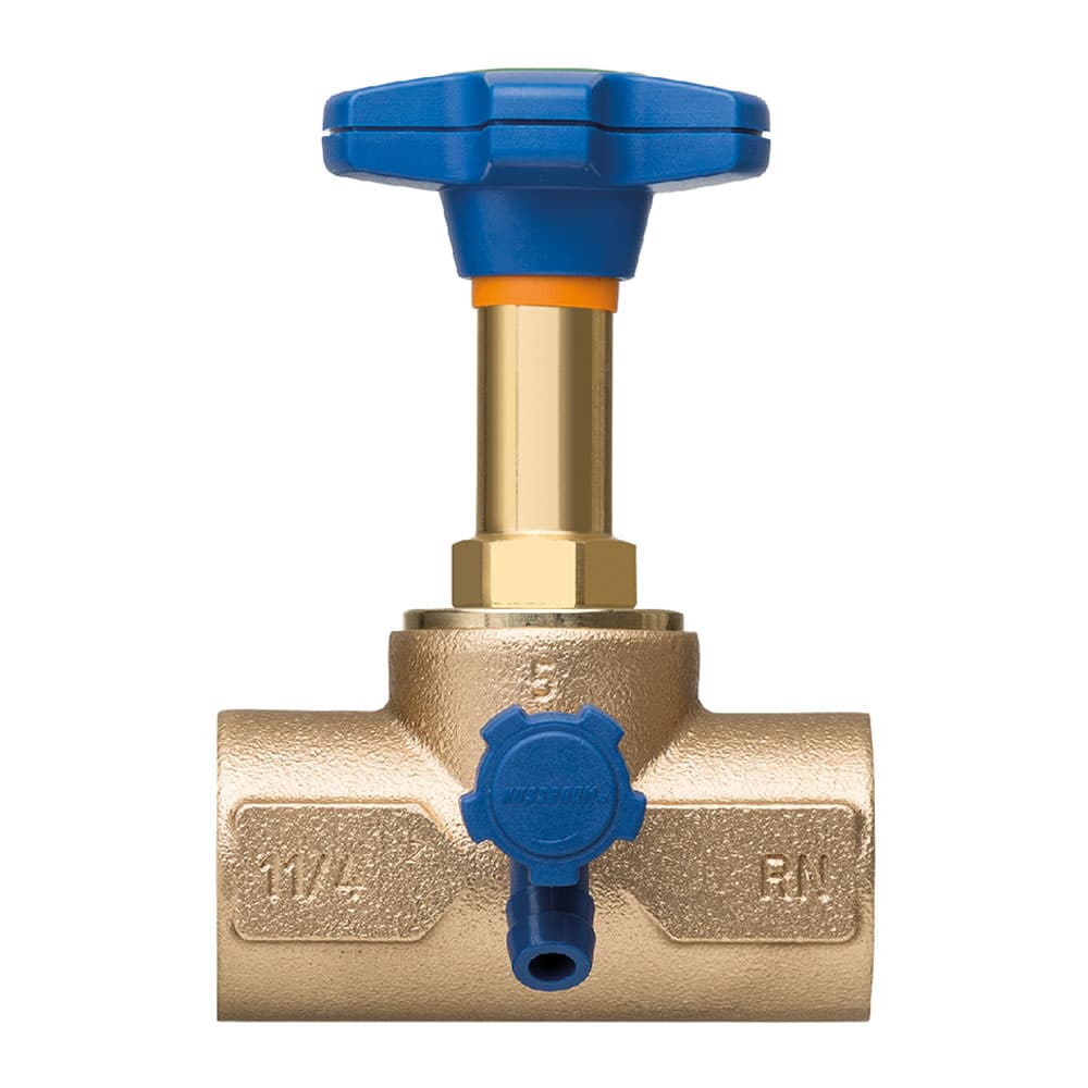 Geradsitzventil mit Entleerung