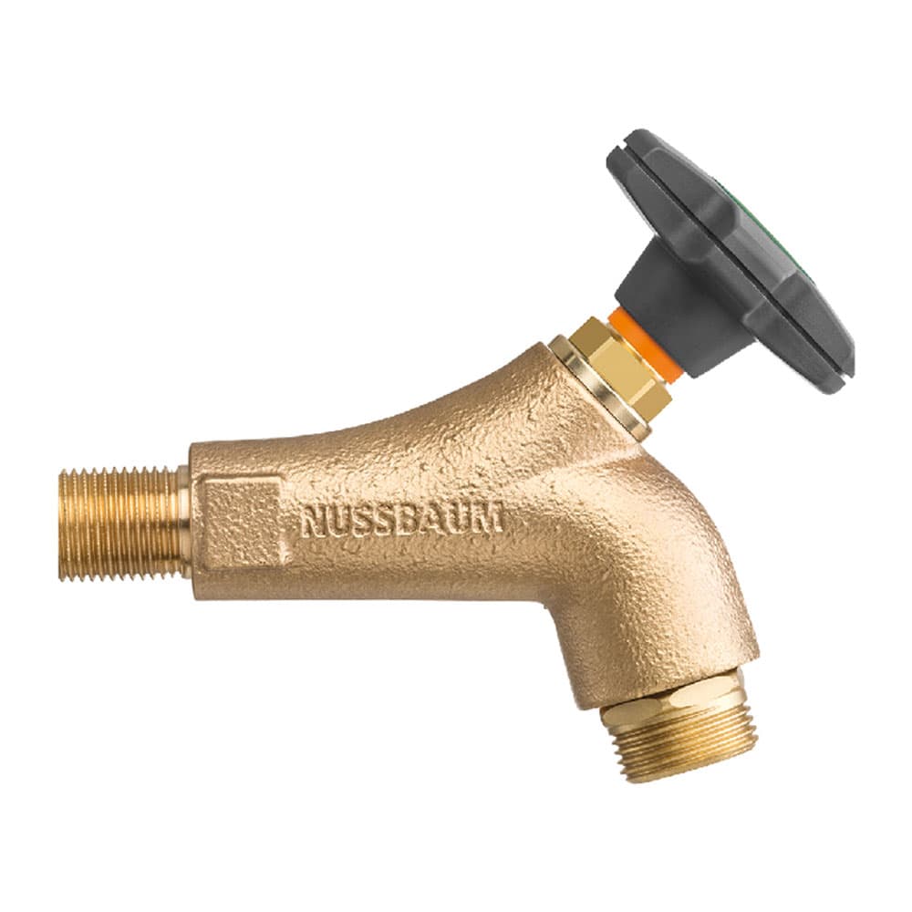 Auslaufventil mit Handrad, ohne Raccord