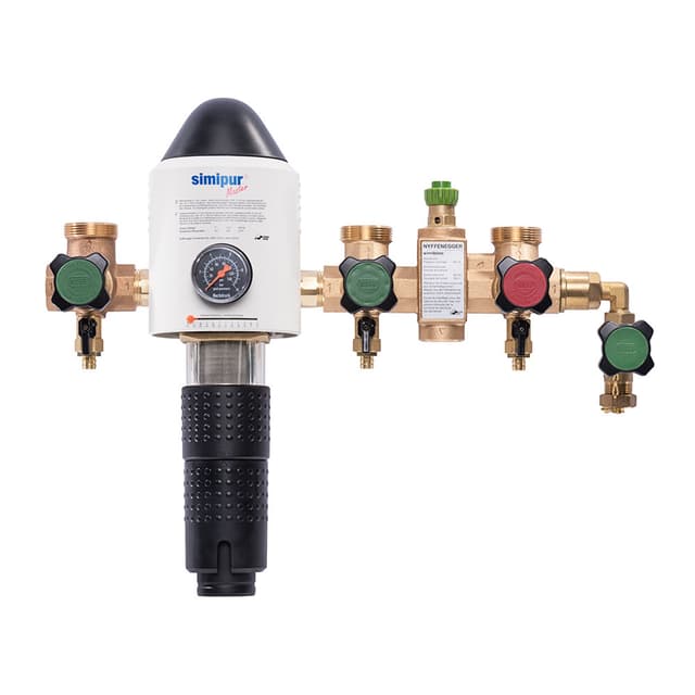 Verteilbatterie Simibloc Master PN16, rückspülbar