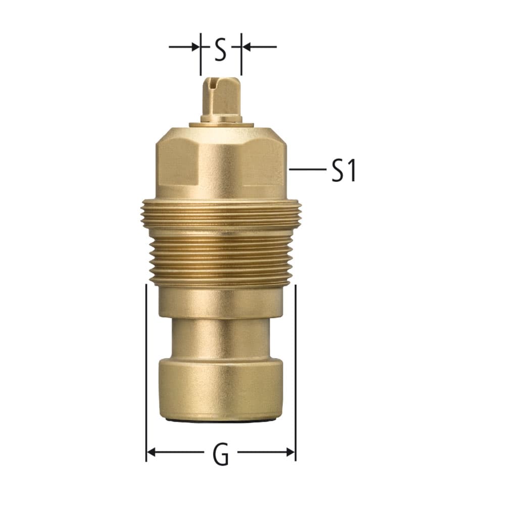Oberteil Komplett zu Unterputz-Geradesitzventilen (1966-74)