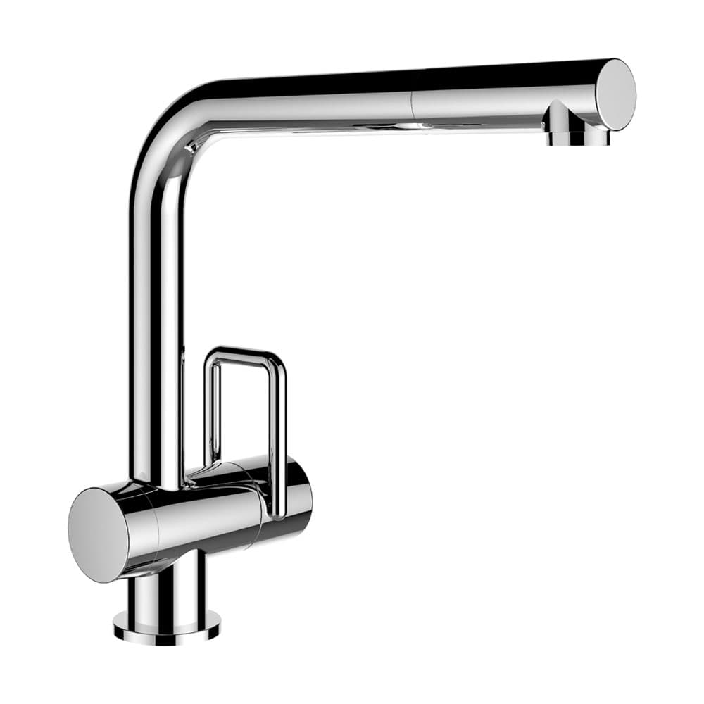 Twin Spültischmischer, Auszugauslauf A225,