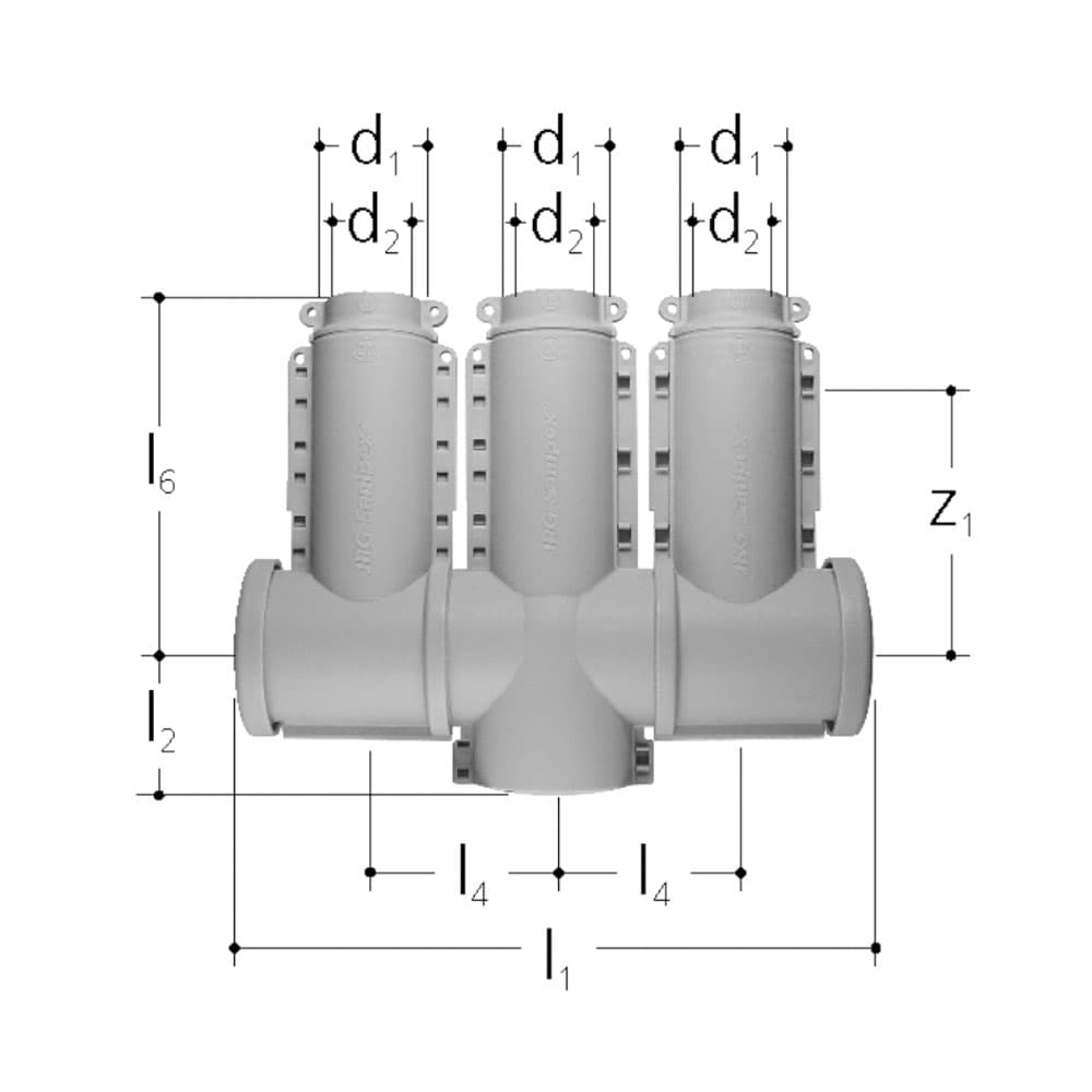 Schutzschalen-Set 3fach
