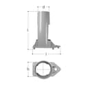 Rohrstütze für Betondecken