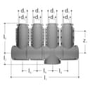 Schutzschalen-Set 4fach