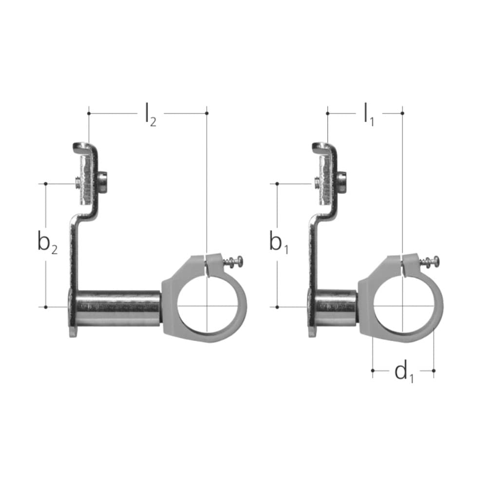 Halter für Verteiler in Einbaukasten
