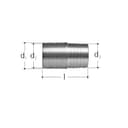 Muffe für Schalungskasten