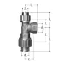 T-Stück mit Innengewinde