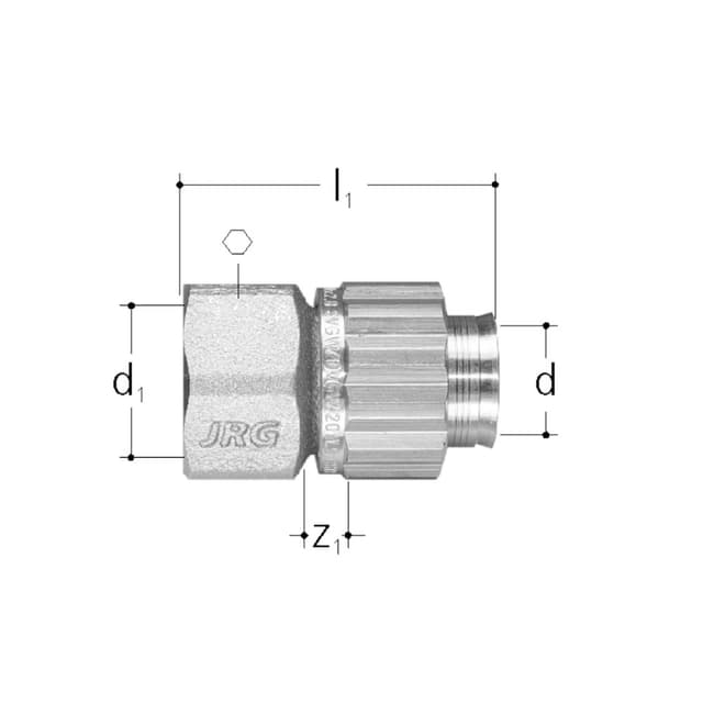 Uebergang mit Innengewinde