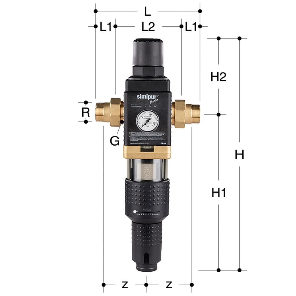 Hauswasserstation Simipur Master PN 16