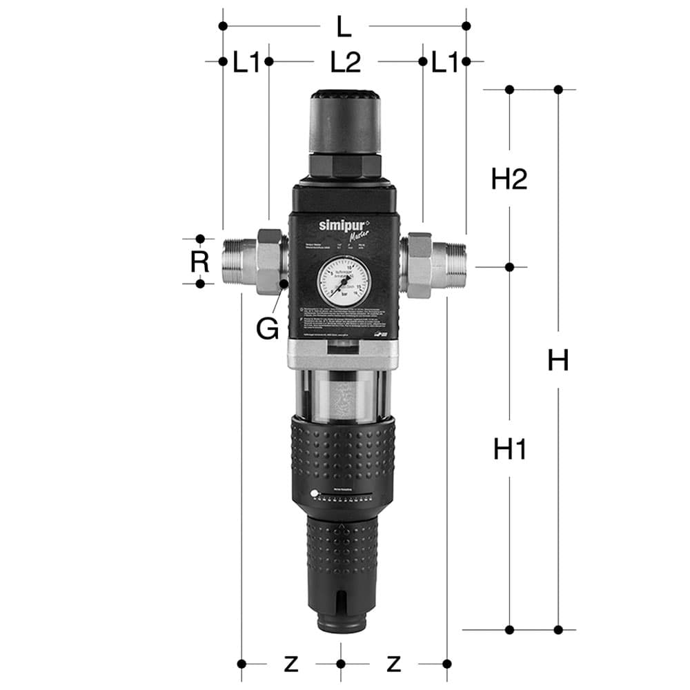 Hauswasserstation Simipur Master PN 16