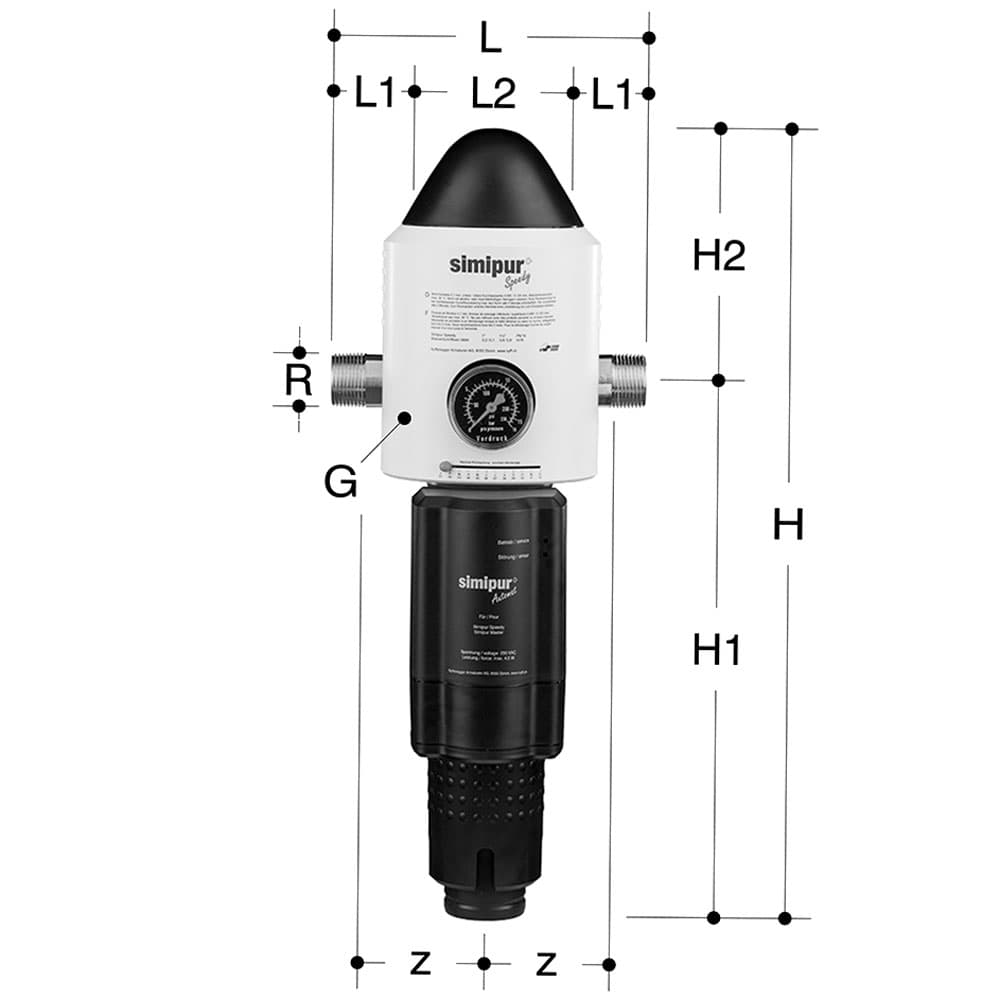 Hauswasserstation Simipur Master Automat PN 16