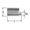 Optipress-Inox-Verschlussstopfen