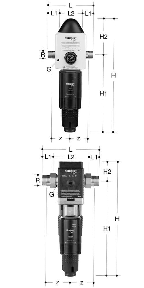 Feinfilter Simipur Speedy Automat