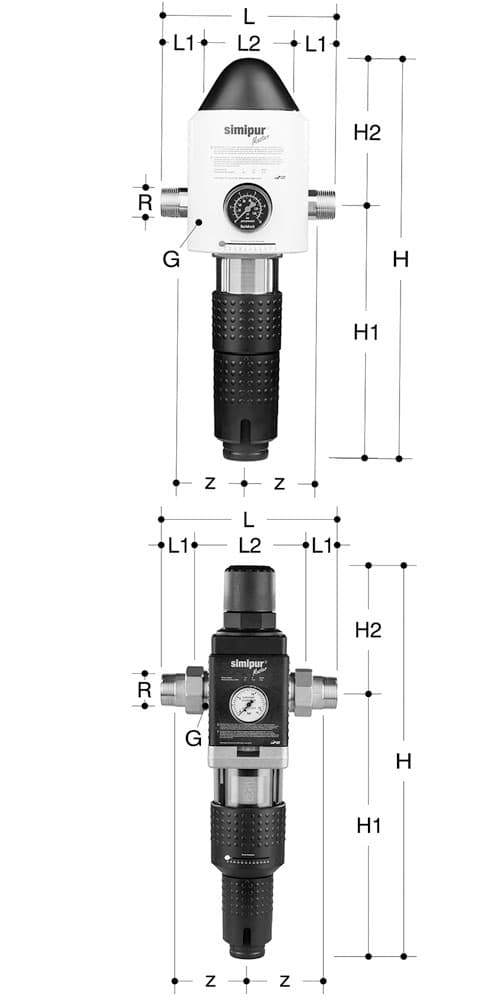 Hauswasserstation Simipur Master PN 16