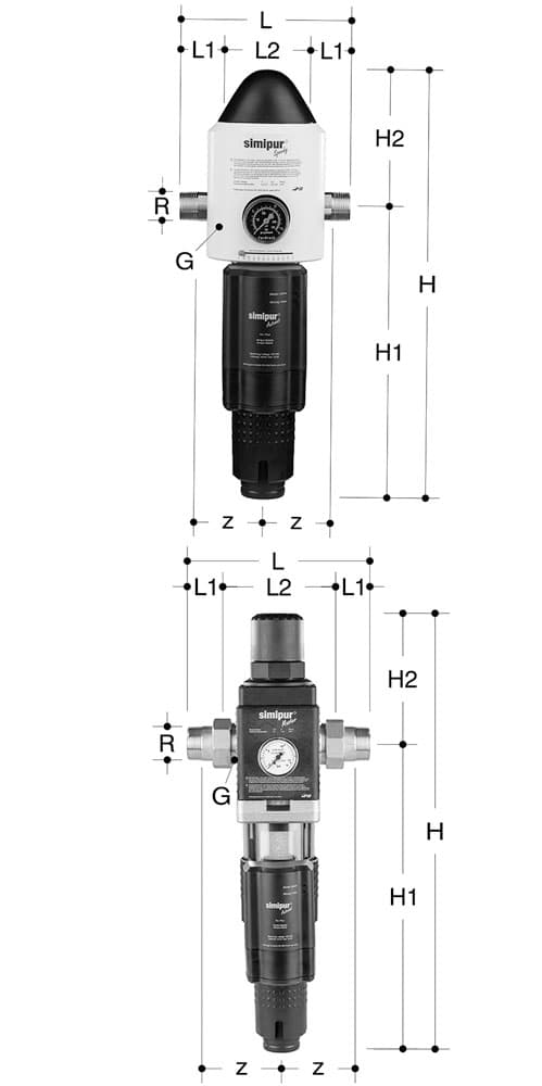 Hauswasserstation Simipur Master Automat PN 16
