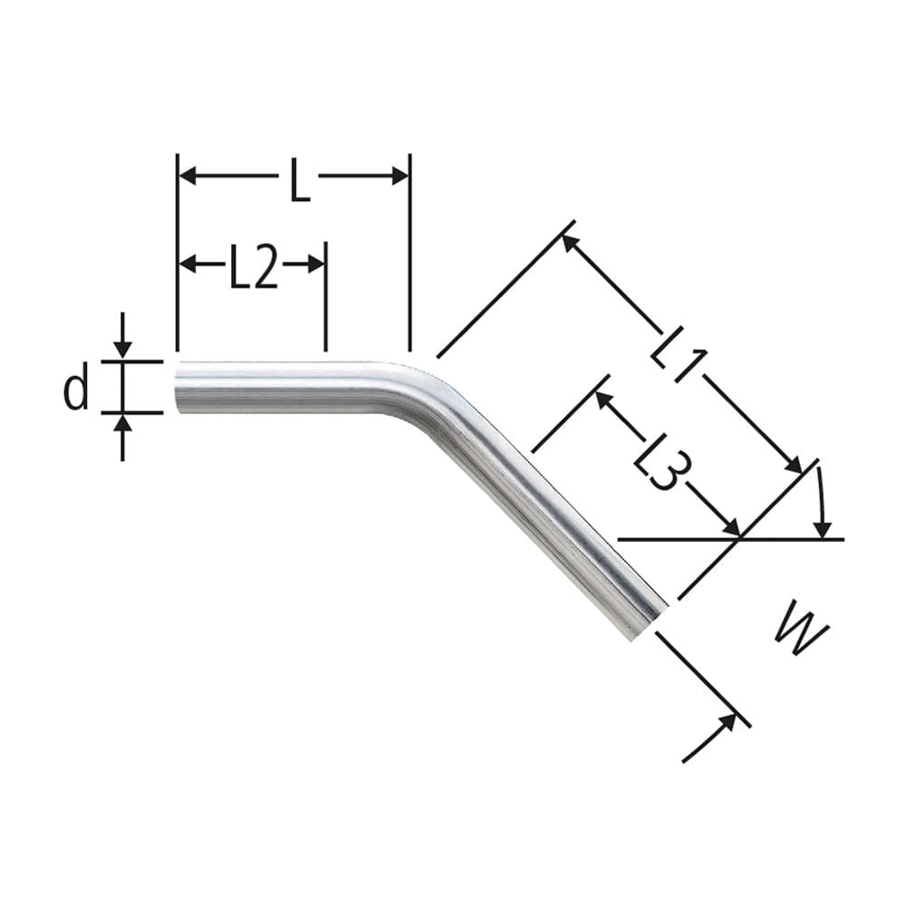 Optipress-Rohrbogen 45°