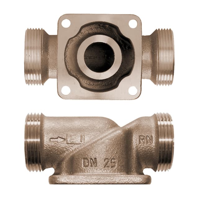 Anschlussflansch ohne Verschraubungen