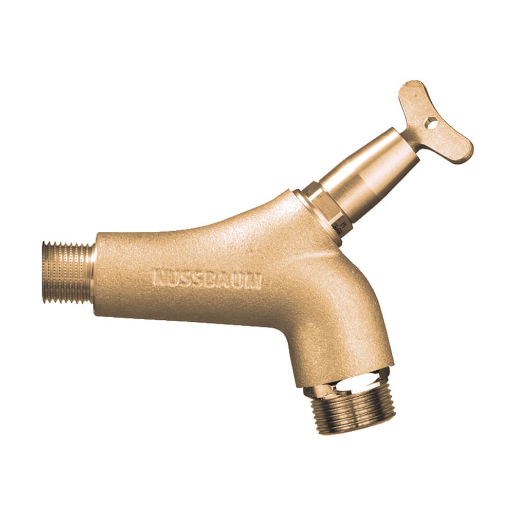 Auslaufventil mit Steckschlüssel, ohne Raccord