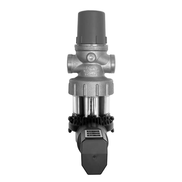 Druckminderer mit rückspülbarem Feinfilter