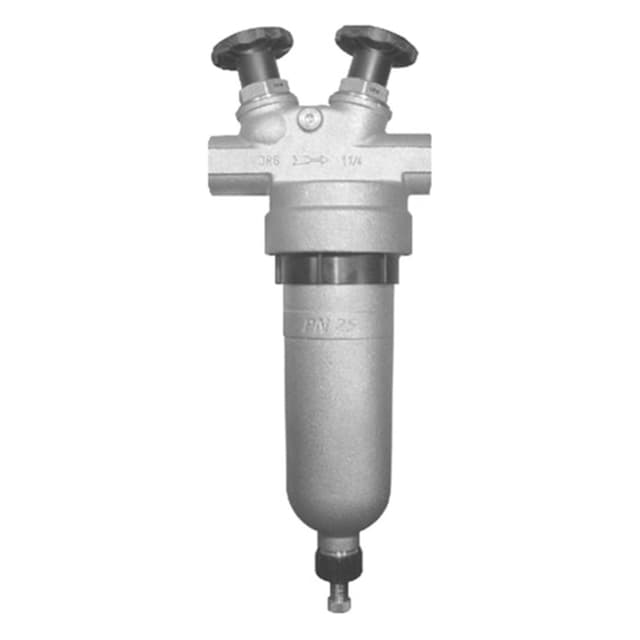 Feinfilter mit Umgehung