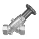 Schrägsitzventil mit Enleerung, ohne Ventil