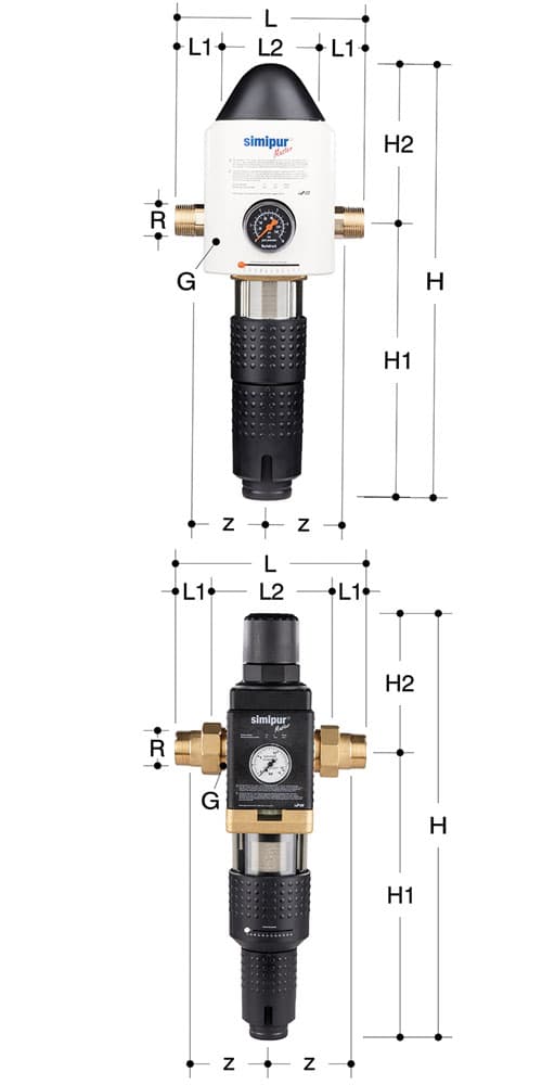 Hauswasserstation Simipur Master PN 16