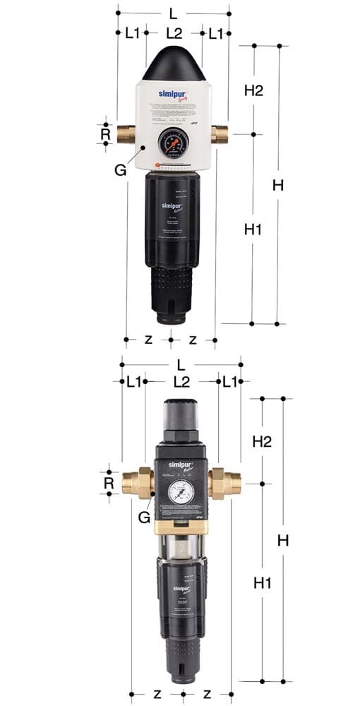 Hauswasserstation Simipur Master Automat PN 16