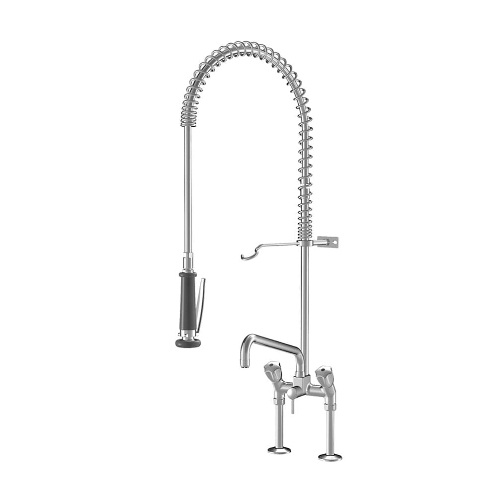 GASTRO Standbatterie mit Geschirrbrause, schwenkbar