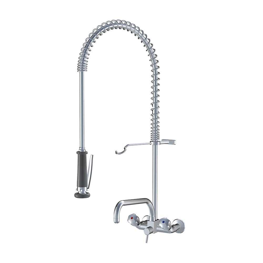 GASTRO Wandbatterie, Geschirrbrause, schwenkbar A300, AD153