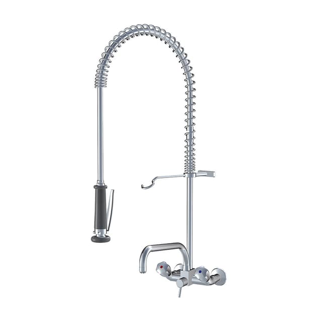 GASTRO Wandbatterie, Geschirrbrause, schwenkbar A300, AD153