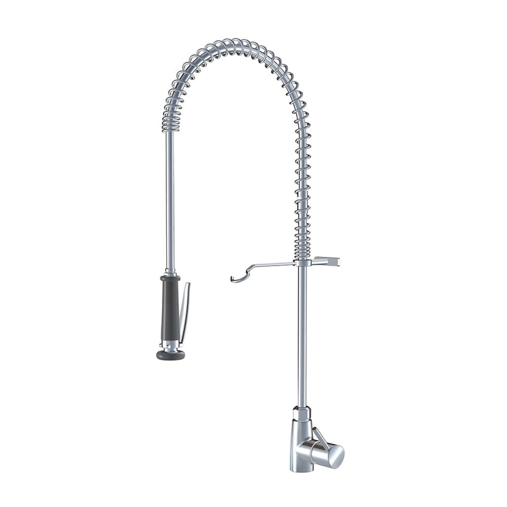 GASTRO Mischer mit Geschirrbrause, Bedienung seitlich