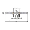 Optiflex-prOfix-Anschluss-Set Waschtisch