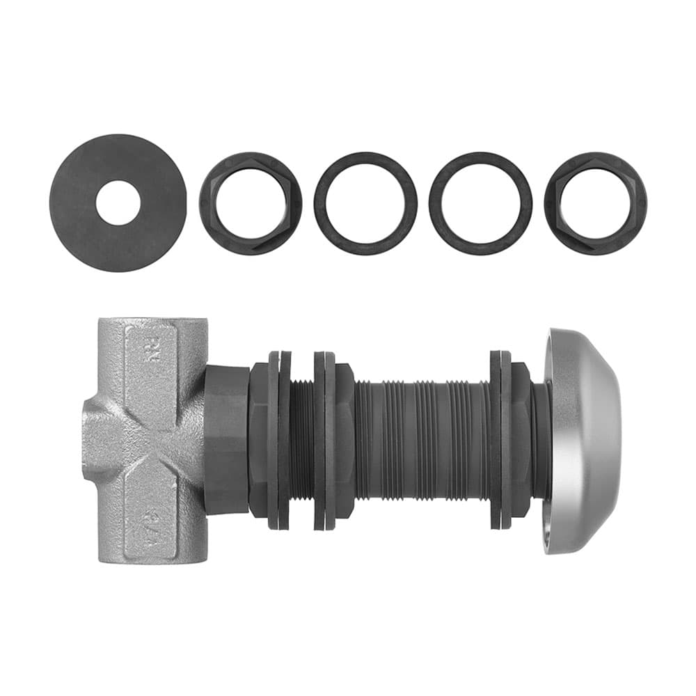 Befestigungs-Set vorne, zu UP-Geradsitzventil 23130