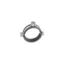 Rohrschelle, mit Schallschutz