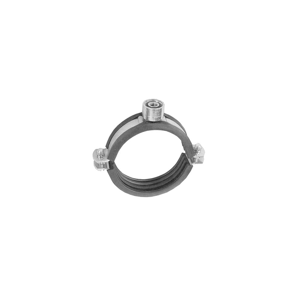 Rohrschelle, mit Schallschutz