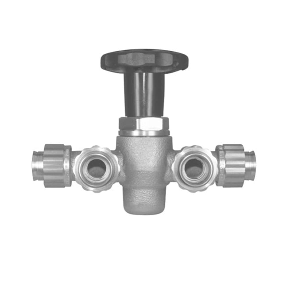 Verteilventil 4-fach Eingang hinten