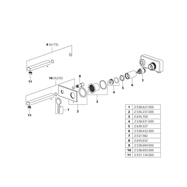 Auslauf zu AVA 2.0 A175 komplett