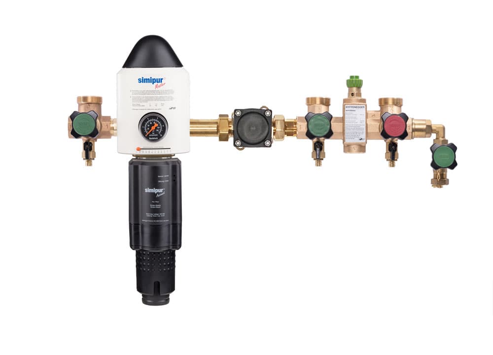 Verteilbatterie Simibloc Master Automat PN16, rückspülbar