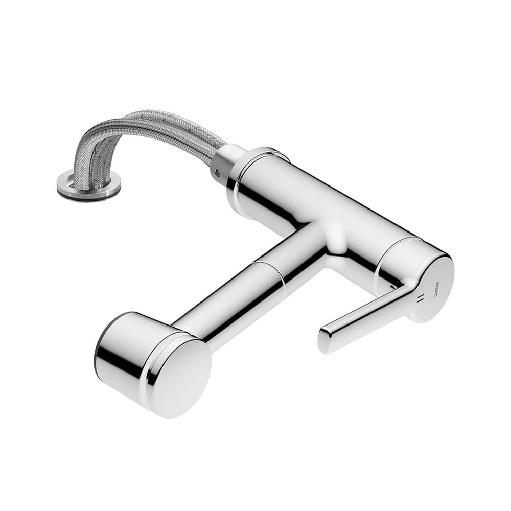 LUNA-E Spültischmischer, Auszugbrause A220,