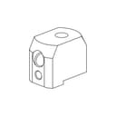 ONO Einsatz ZAMAK mit Gewindestift 1-Loch