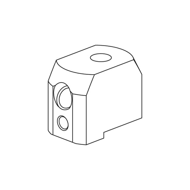 ONO Einsatz ZAMAK mit Gewindestift 1-Loch