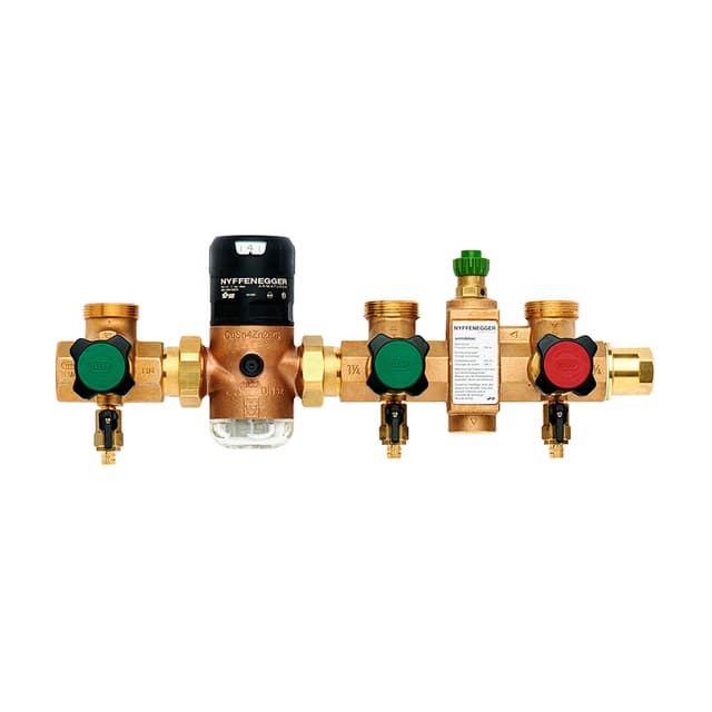 Verteilbatterie Simibloc PN16 ohne Heizungsfüllventil