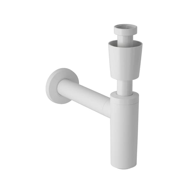 Waschtisch-Direktsiphon weiss